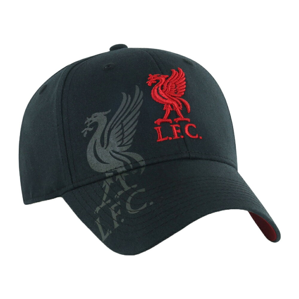 リバプール フットボールクラブ Liverpool FC オフィシャル商品 ユニセックス Obsidian キャップ クレスト 帽子 ハット 【海外通販】