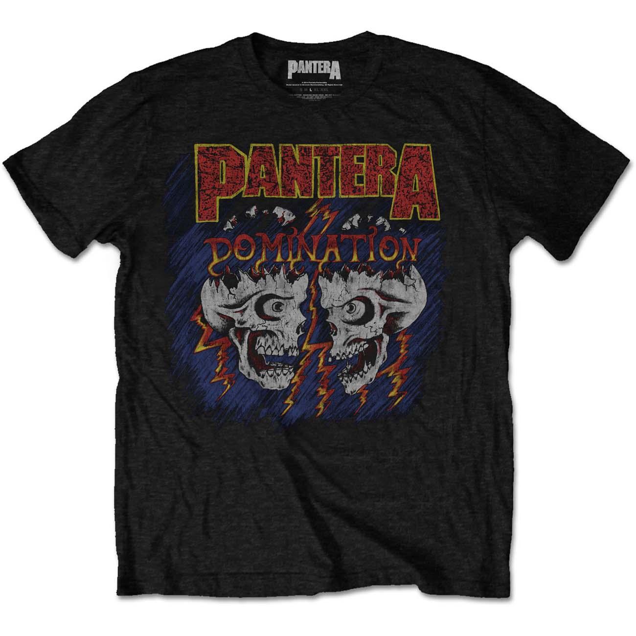 (パンテラ) Pantera オフィシャル商品 ユニセックス Domination Tシャツ 半袖 トップス 