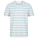 (フロント・ロウ) Front Row メンズ ストライプ Tシャツ 半袖 トップス カットソー 【海外通販】