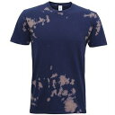 (カラートーン) Colortone ユニセックス Bleached Out 半袖Tシャツ カットソー フェス 【海外通販】