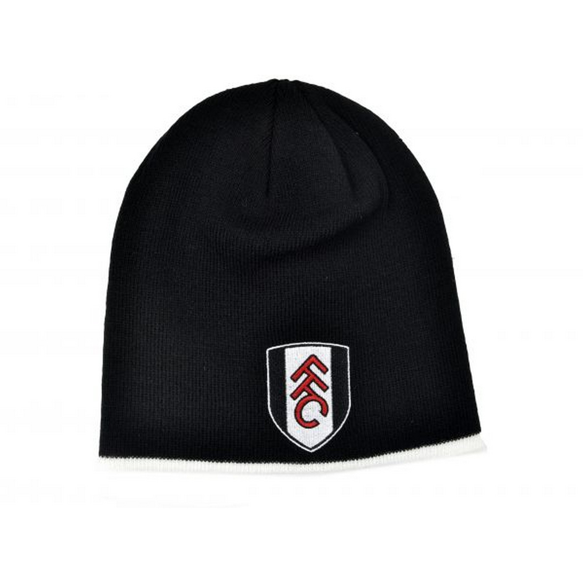 フラム フットボールクラブ Fulham FC オフィシャル商品 ニット帽 ビーニーハット 帽子 【海外通販】