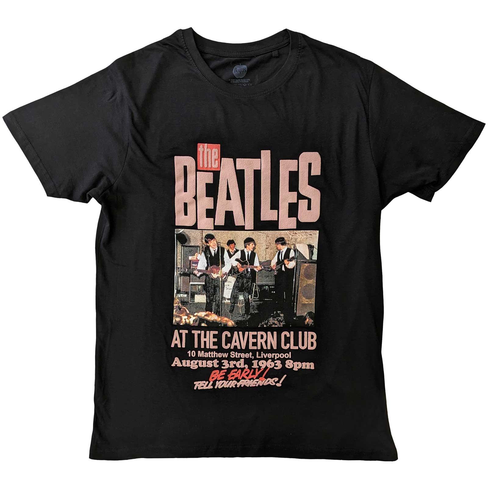 (ビートルズ) The Beatles オフィシャル商品 ユニセックス Cavern Tシャツ コットン 半袖 トップス 