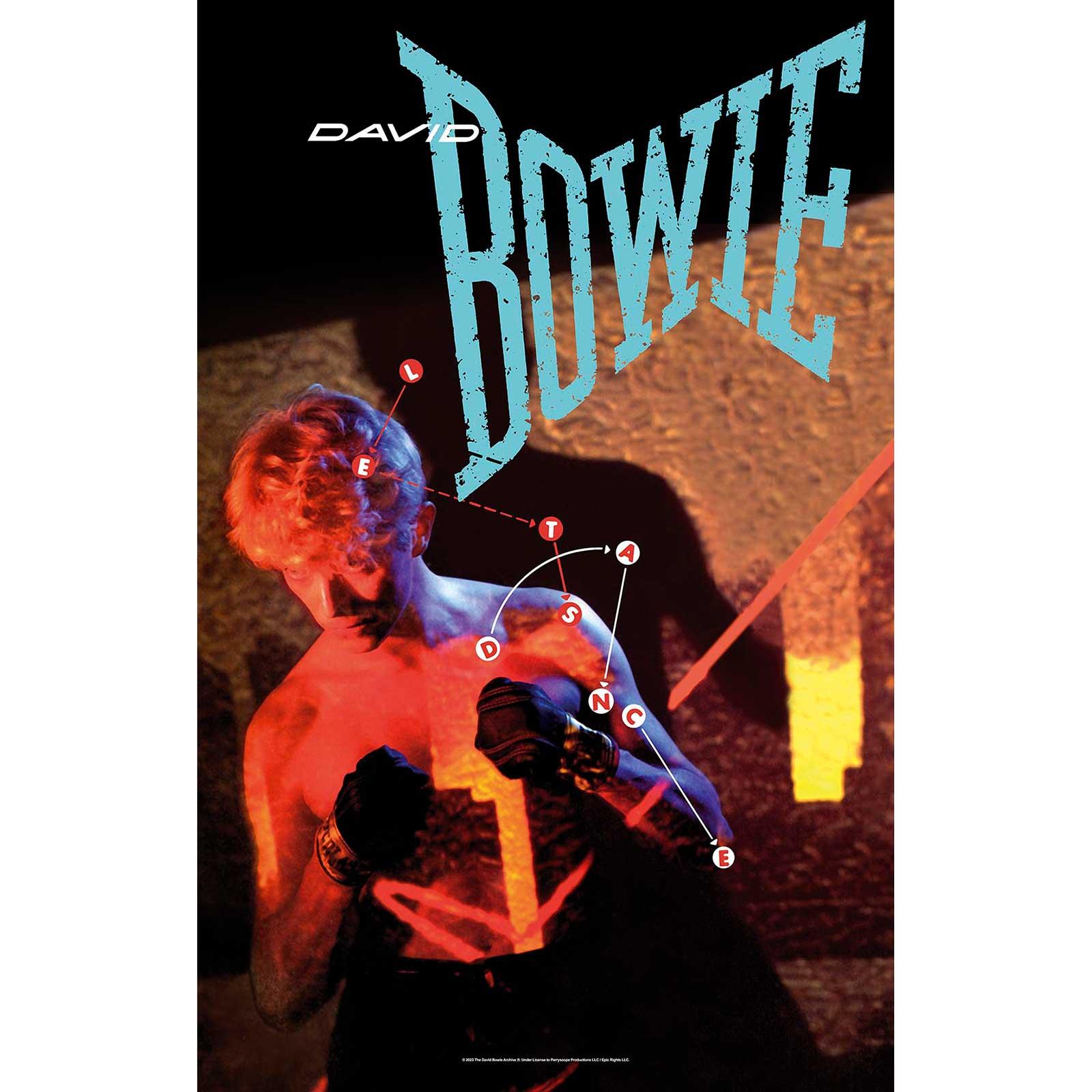 (デヴィッド ボウイ) David Bowie オフィシャル商品 Let´s Dance テキスタイルポスター 布製 ポスター 【海外通販】