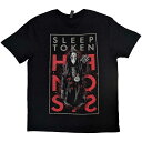(スリープ・トークン) Sleep Token オフィシャル商品 ユニセックス Hypnosis Tシャツ コットン 半袖 トップス 【海外通販】