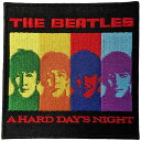 (ビートルズ) The Beatles オフィシャル商品 A Hard Day's Night ワッペン 織地 アイロン装着 パッチ 【海外通販】