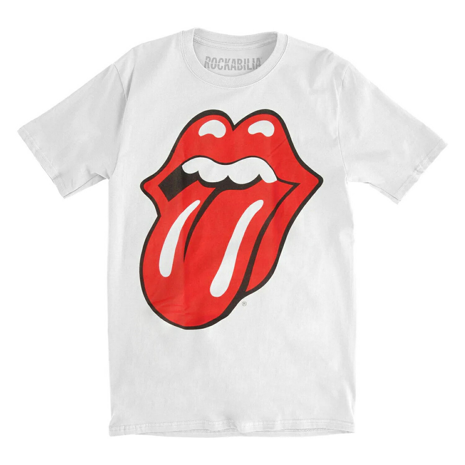 (ローリング・ストーンズ) The Rolling Stones オフィシャル商品 レディース Classic Tongue Tシャツ 半袖 トップス 【海外通販】