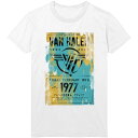 (ヴァン ヘイレン) Van Halen オフィシャル商品 ユニセックス Pasadena ´77 Tシャツ 半袖 トップス 【海外通販】