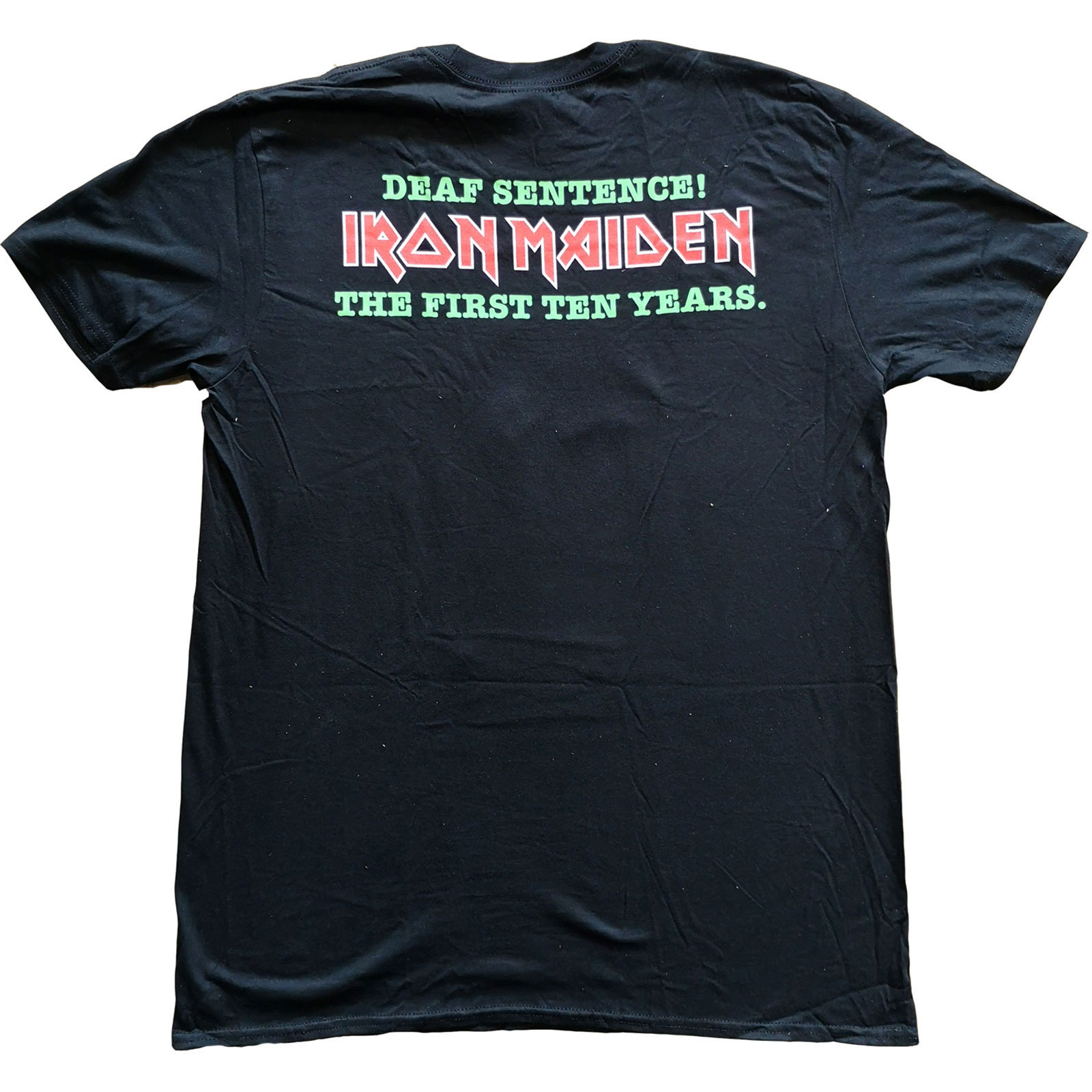 (アイアン・メイデン) Iron Maiden オフィシャル商品 ユニセックス Deaf Sentence Tシャツ 半袖 トップス 