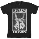 (システム・オブ・ア・ダウン) System Of A Down オフィシャル商品 ユニセックス Ensnared Tシャツ コットン 半袖 トップス 