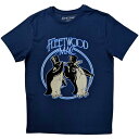 (フリートウッド・マック) Fleetwood Mac オフィシャル商品 ユニセックス Penguins Tシャツ 半袖 トップス 【海外通販】