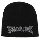 (クレイドル・オブ・フィルス) Cradle Of Filth オフィシャル商品 ユニセックス ロゴ ニット帽 ビーニー キャップ 【海外通販】