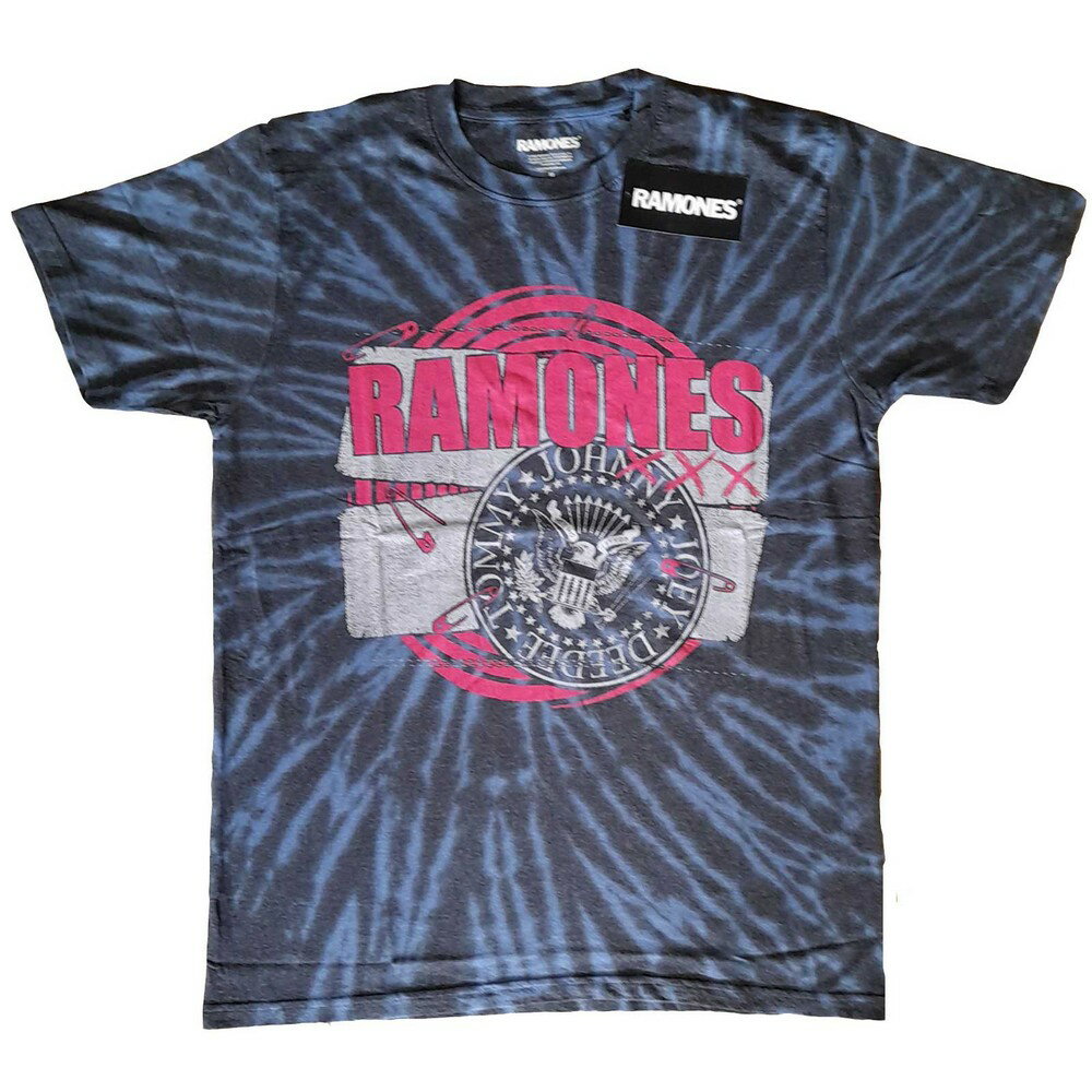 (ラモーンズ) Ramones オフィシャル商品 ユニセックス Punk Patch Tシャツ 半袖 トップス 