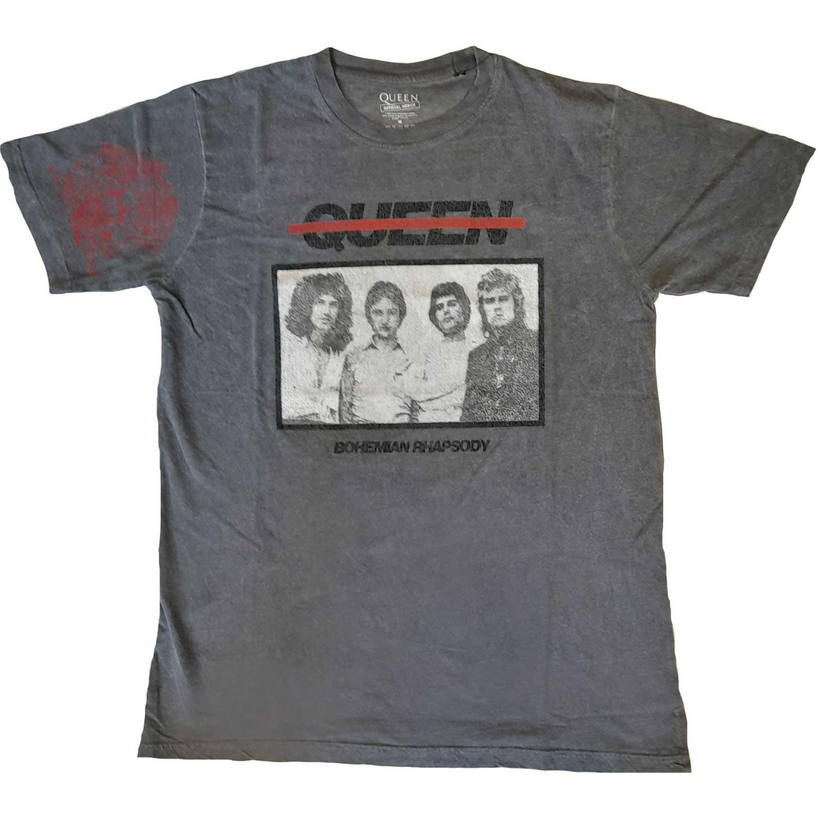 (クイーン) Queen オフィシャル商品 ユニセックス Bohemian Rhapsody Tシャツ 半袖 トップス 【海外通販】