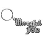 (マーシフル・フェイト) Mercyful Fate オフィシャル商品 ロゴ キーリング ダイキャスト キーホルダー 【海外通販】