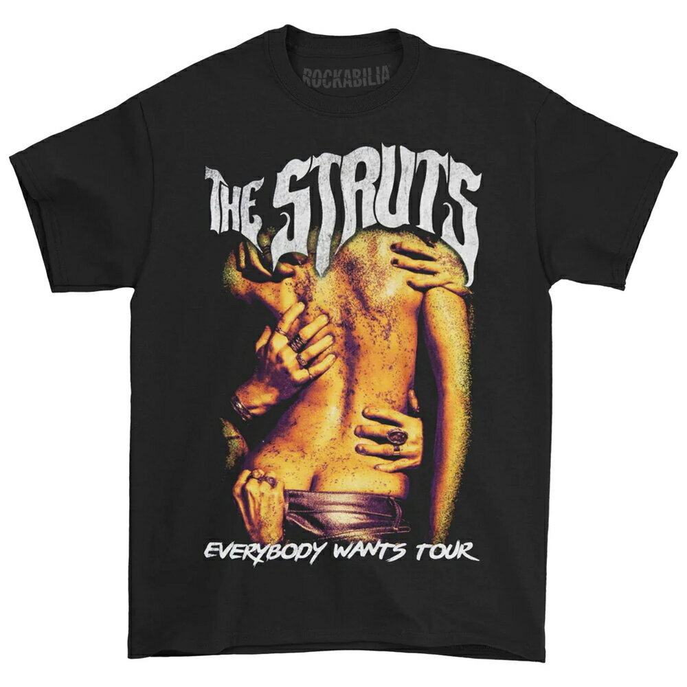 (ザ・ストラッツ) The Struts オフィシャル商品 ユニセックス Everybody Wants Tシャツ コットン 半袖 トップス 