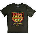 (キッス) Kiss オフィシャル商品 ユニセックス Loud & Proud Tシャツ コットン 半袖 トップス 【海外通販】