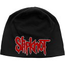 (スリップノット) Slipknot オフィシャル商品 ユニセックス ロゴ ニット帽 ビーニー キャップ 【海外通販】