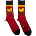(ウータン・クラン) Wu-Tang Clan オフィシャル商品 ユニセックス ストライプ ソックス 靴下 (1足組) 【海外通販】