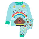 (ヘイ!ダギー) Hey Duggee オフィシャル商品 キッズ・子供 ガールズ Bee Kind パジャマ 長袖 上下セット 【海外通販】
