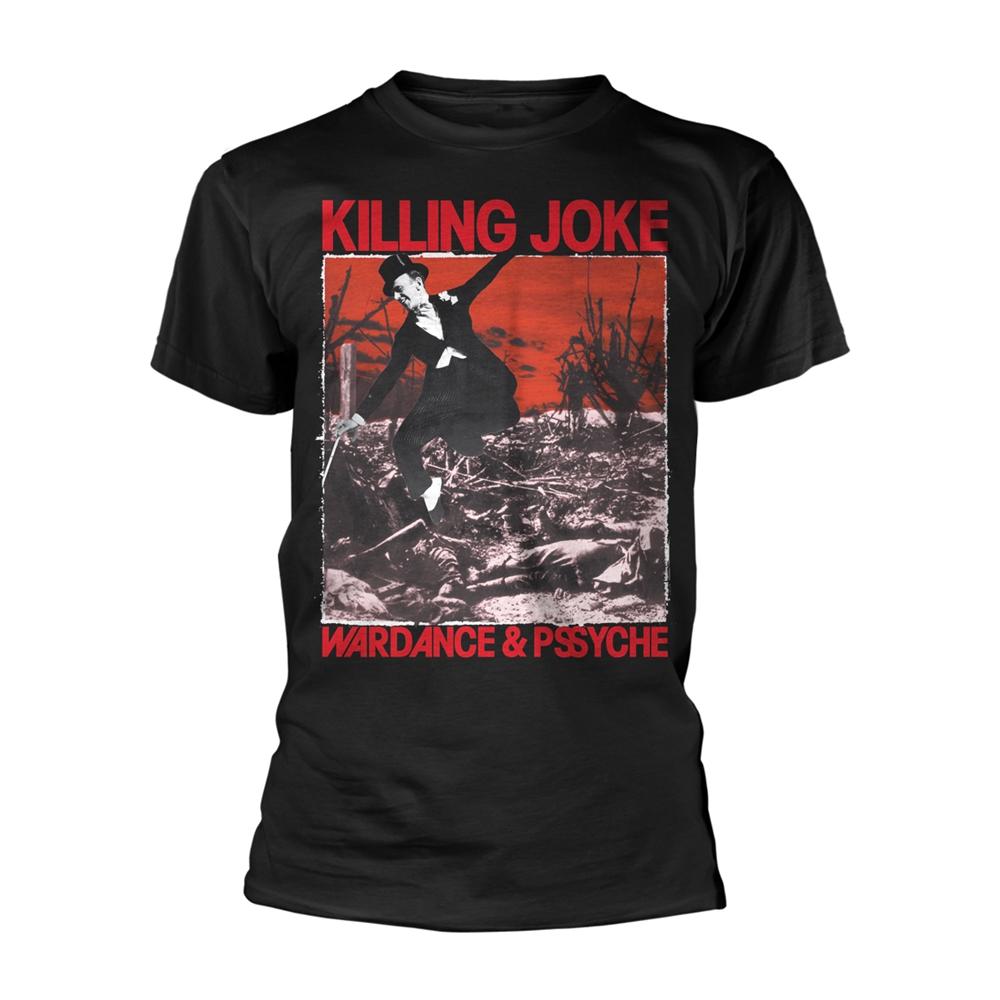 (キリング・ジョーク) Killing Joke オフィシャル商品 ユニセックス Wardance & Pssyche Tシャツ 半袖 トップス 【海外通販】