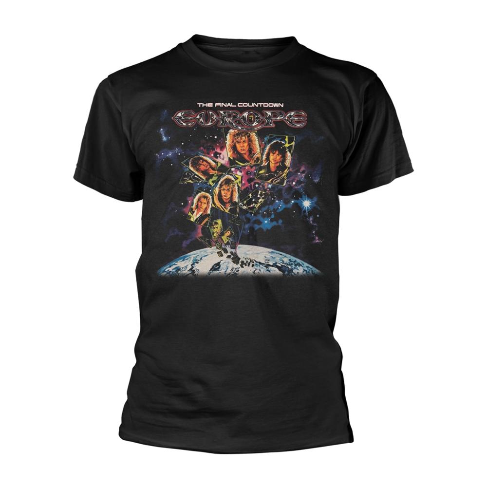 (ヨーロッパ) Europe オフィシャル商品 ユニセックス The Final Countdown Tシャツ 半袖 トップス 【海外通販】