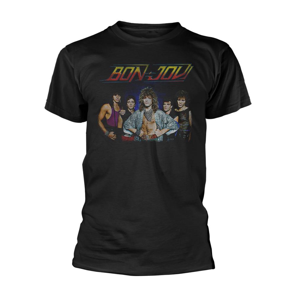 (ボン ジョヴィ) Bon Jovi オフィシャル商品 ユニセックス Tour ´84 Tシャツ 半袖 トップス 【海外通販】