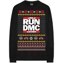 (ラン・ディーエムシー) Run DMC オフィシャル商品 ユニセックス Holiday Christmas スウェットシャツ 長袖 トレーナー 【海外通販】