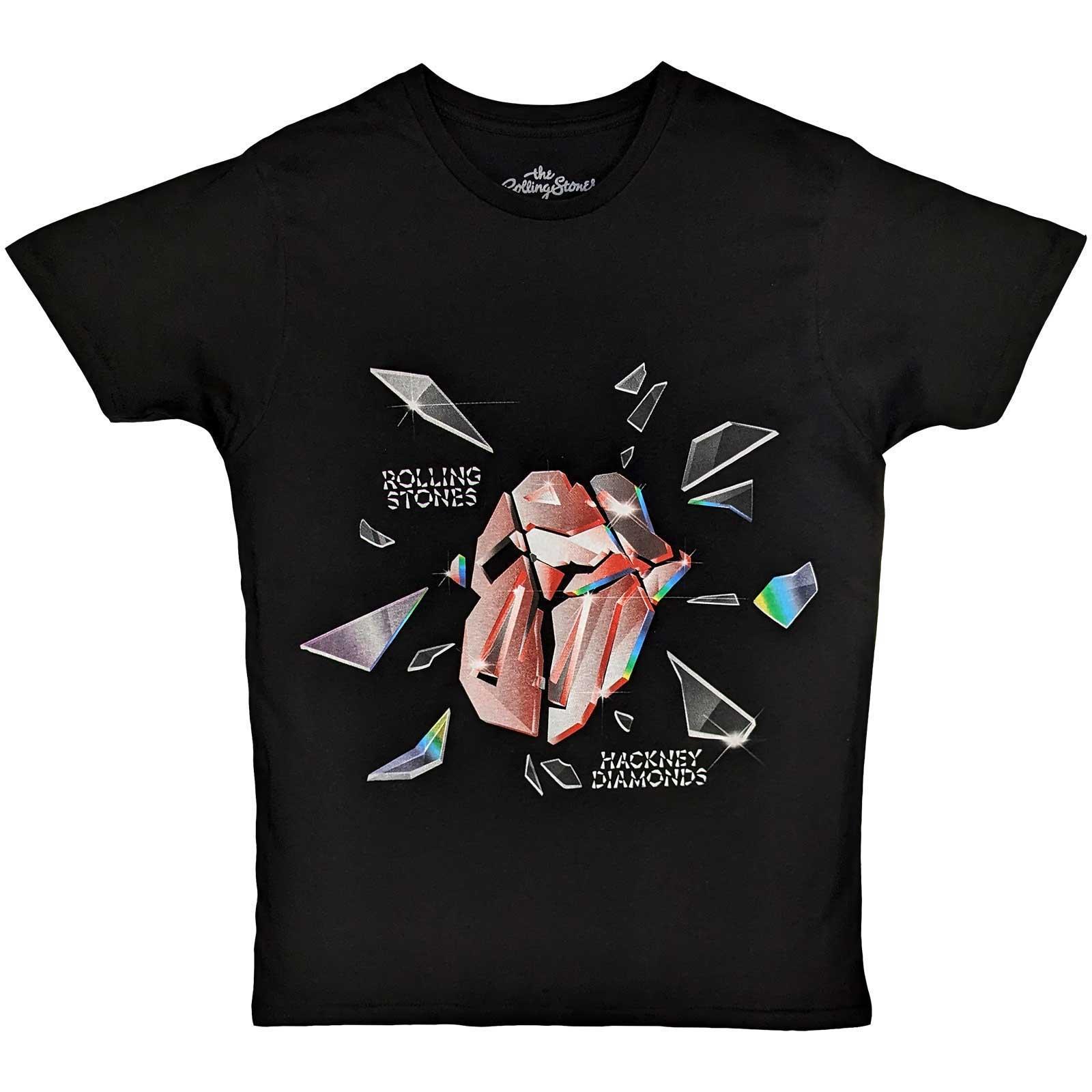 (ローリング・ストーンズ) The Rolling Stones オフィシャル商品 ユニセックス Hackney Diamonds Tシャツ Explosion 半袖 トップス 