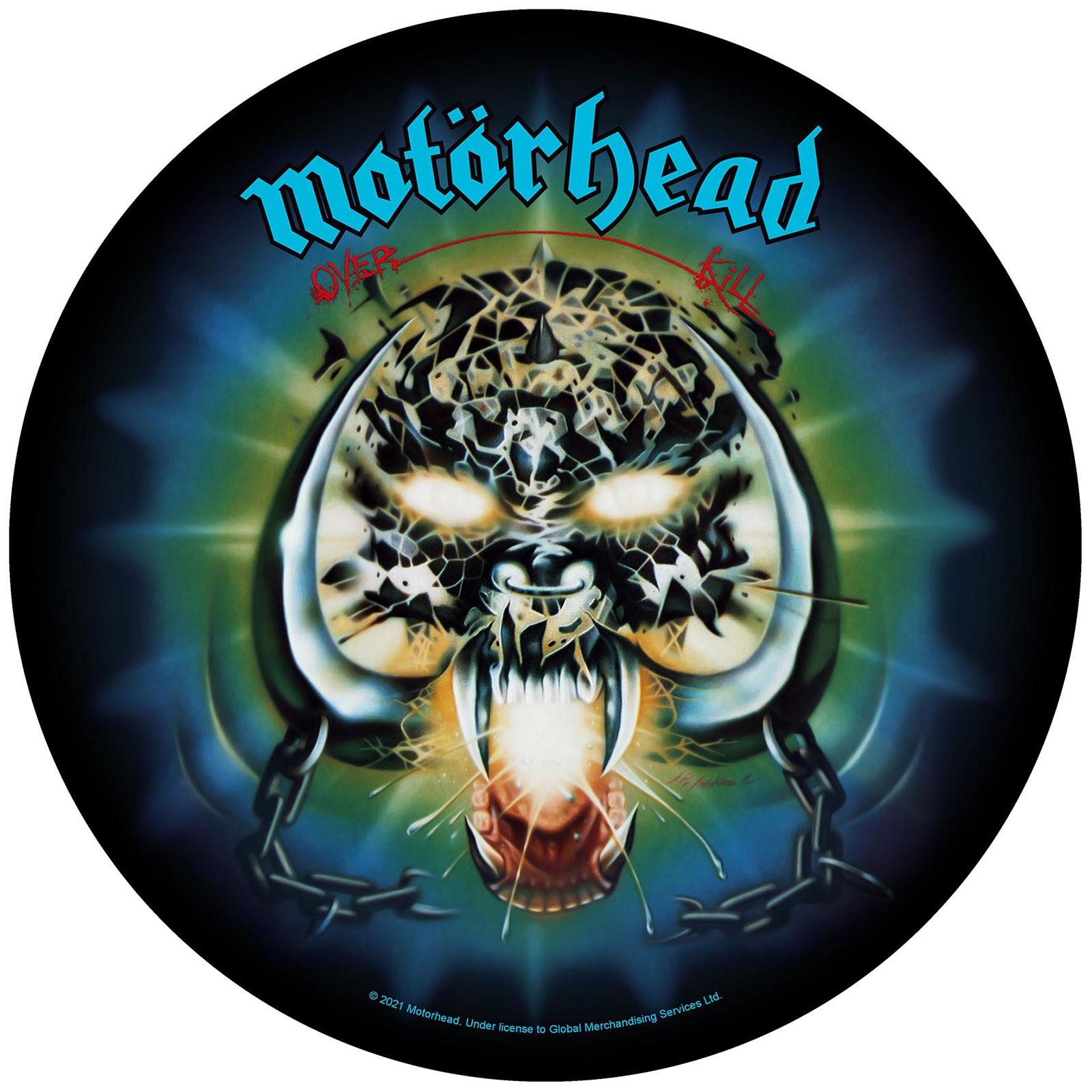 (モーターヘッド) Motorhead オフィシャル商品 Overkill ワッペン アルバム パッチ 【海外通販】