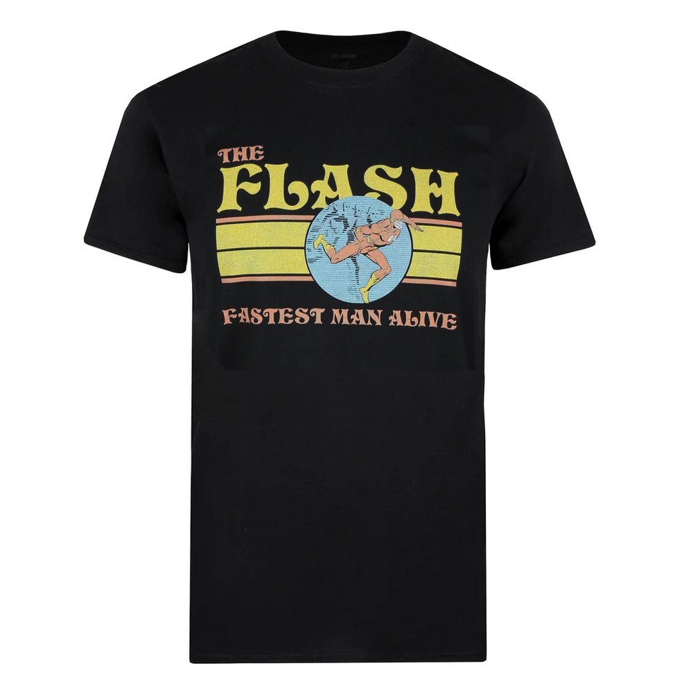 (フラッシュ) The Flash オフィシャル商品 メンズ 70´s Tシャツ 半袖 トップス 【海外通販】