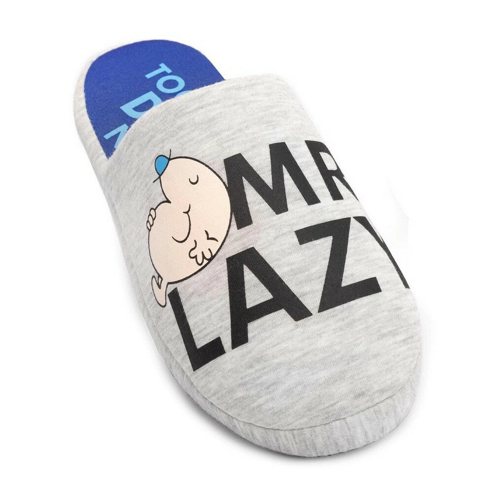 乐天商城 - (ミスターメン) Mr Men オフィシャル商品 Mr Lazy スリッパ 紳士スリッパ 室内履き 【海外通販】