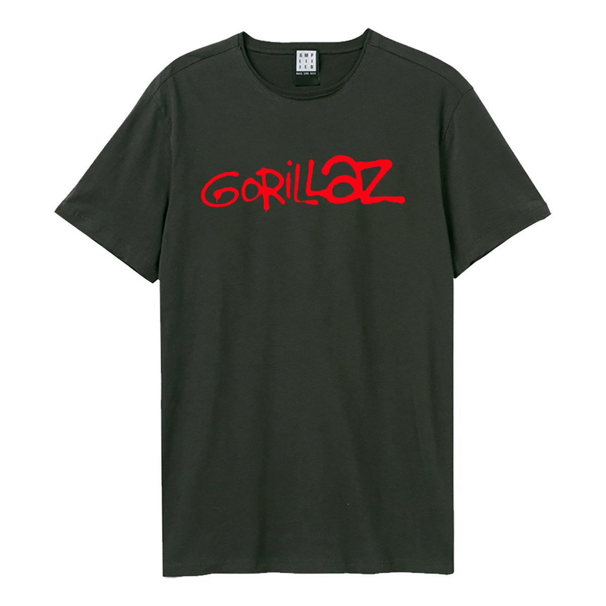 (ץե) Amplified ե뾦 ˥å Gorillaz T Logo Ⱦµ åȥ ȥåץ ڳΡ