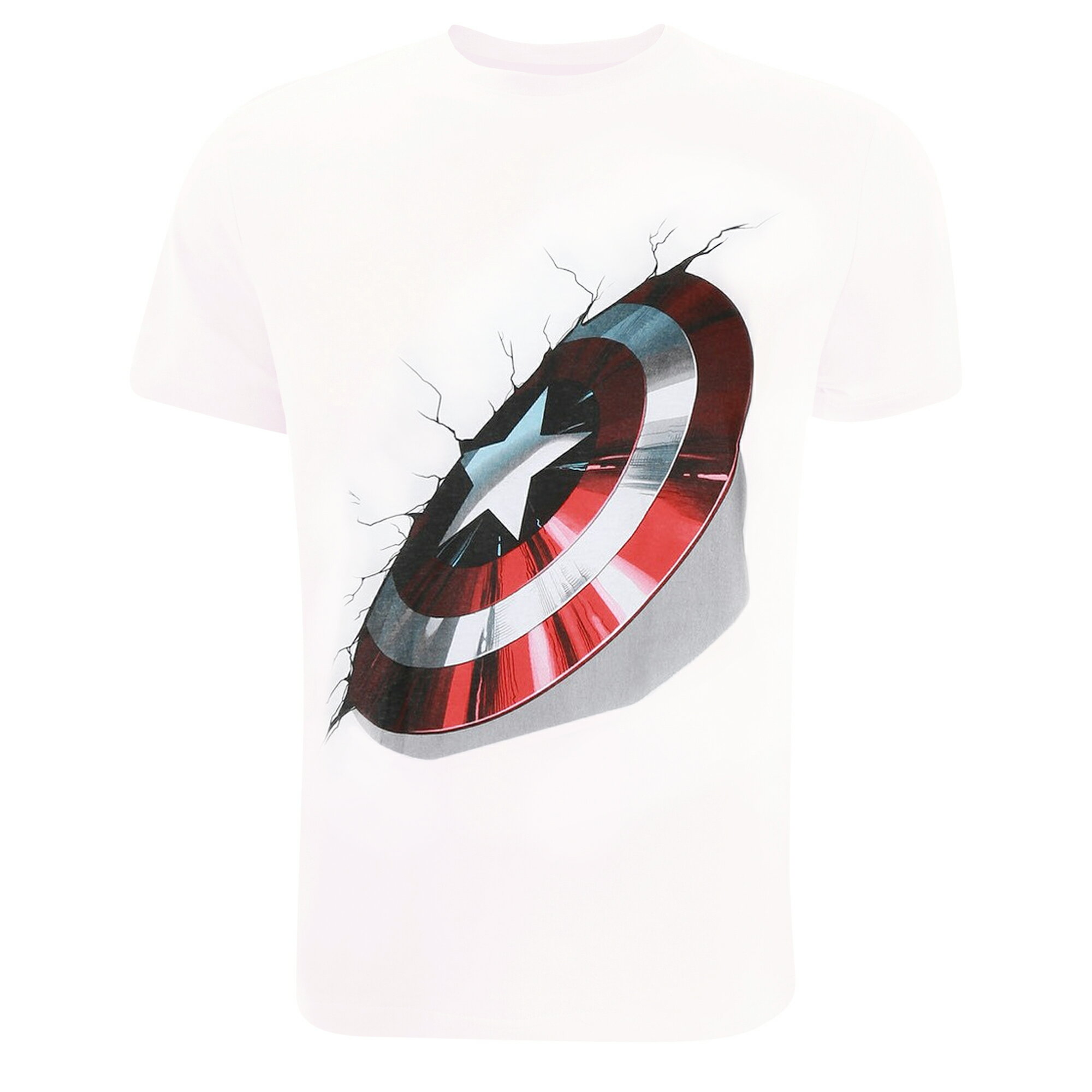 (キャプテン・アメリカ) Captain America オフィシャル商品 メンズ Shield Tシャツ 半袖 トップス 