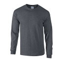 (ギルダン) Gildan ユニセックス ウルトラ Tシャツ ヘザー コットン 長袖 トップス 【海外通販】