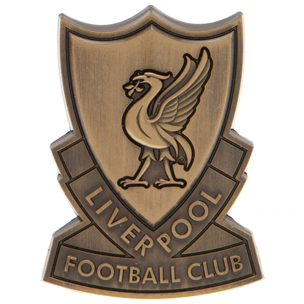 リバプール・フットボールクラブ Liverpool FC オフィシャル商品 レトロ バッジ 【海外通販】