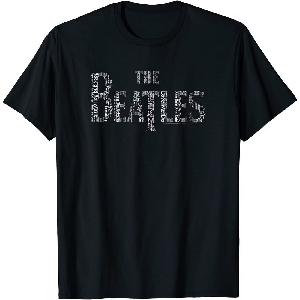 (ザ・ビートルズ) The Beatles オフィシャル商品 ユニセックス Drop T ロゴ Tシャツ 半袖 トップス 【海外通販】