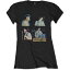 (ビートルズ) The Beatles オフィシャル商品 レディース Shea Stadium Group Shot Tシャツ 半袖 トップス 【海外通販】