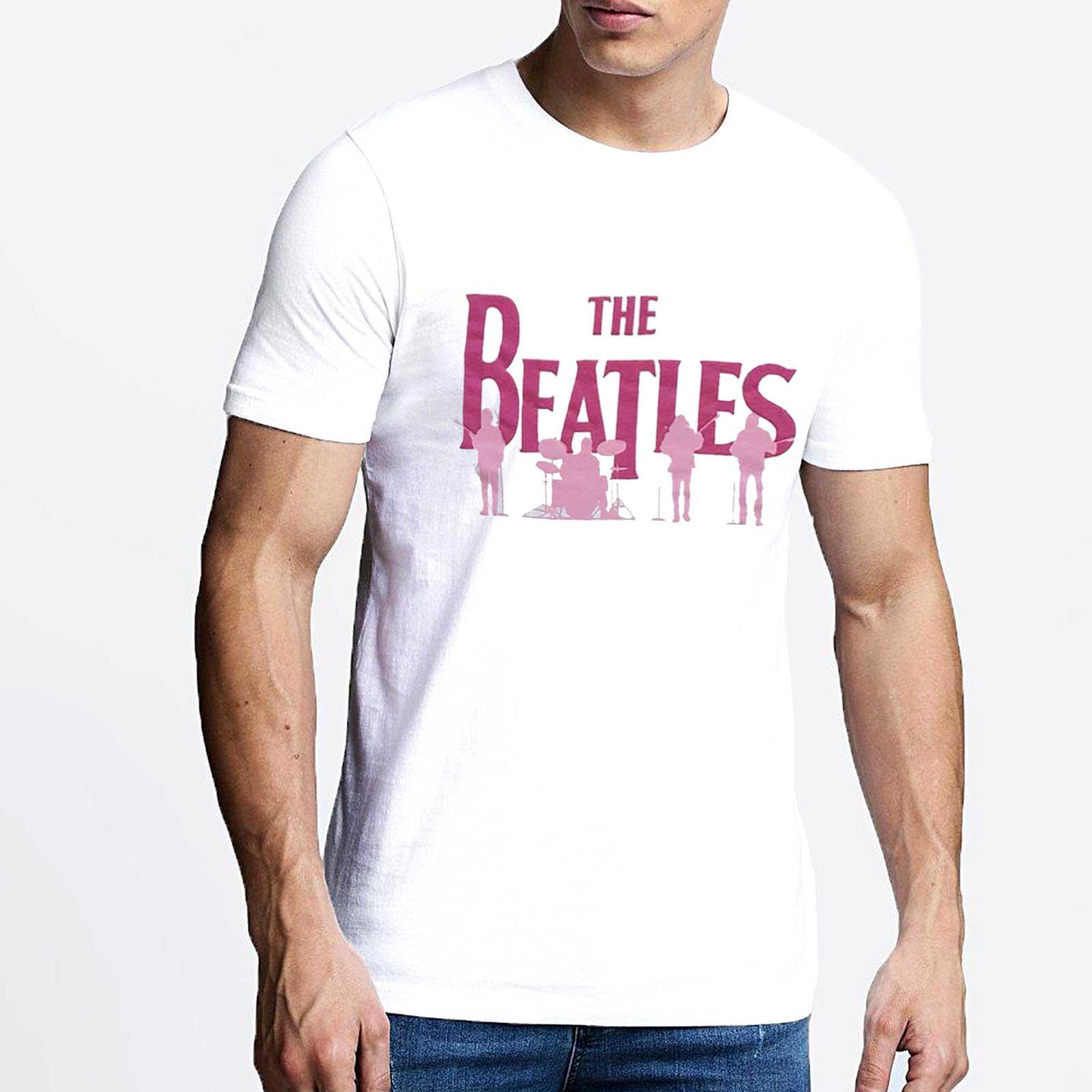 ザ・ビートルズ The Beatles オフィシャル商品 ユニセックス Silhouettes Tシャツ ハイビルド 半袖 トップス 【海外通販】