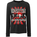 楽天Pertemba Japan（レッド・ツェッペリン） Led Zeppelin オフィシャル商品 ユニセックス Japanese Burst Tシャツ コットン 長袖 トップス 【海外通販】