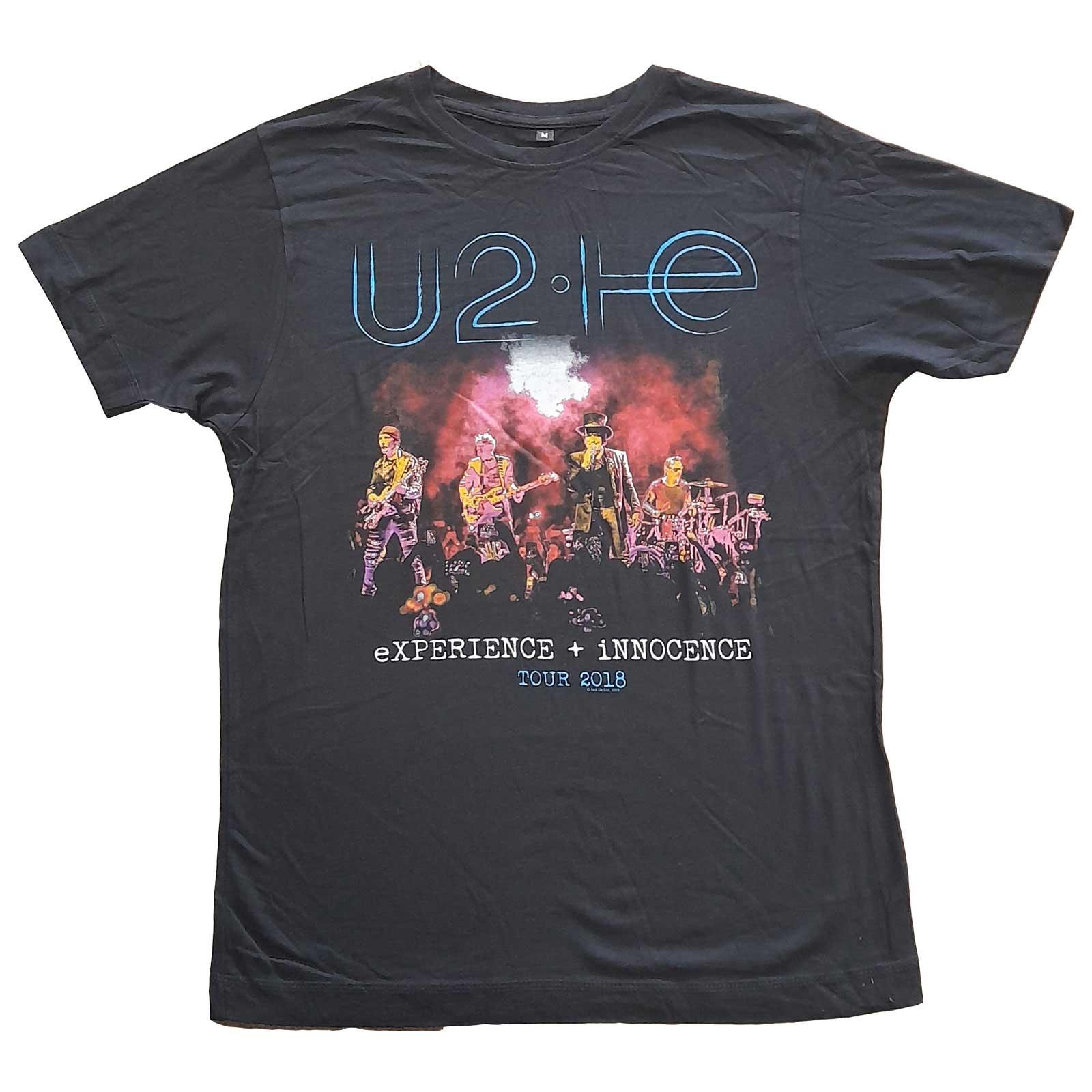 (ユートゥー) U2 オフィシャル商品 ユニセックス Live Photo 2018 Tシャツ コットン 半袖 トップス 【海外通販】