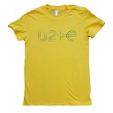 (ユートゥー) U2 オフィシャル商品 レディース I+E Logo 2015 Tシャツ コットン 半袖 トップス 【海外通販】