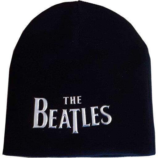 (ビートルズ) The Beatles オフィシャル商品 ユニセックス Drop T ニット帽 ロゴ ビーニー キャップ 【海外通販】 (ビートルズ) The Beatles オフィシャル商品 ユニセックス Drop T ニット帽 ロゴ ビーニー キャップ 【海外通販】