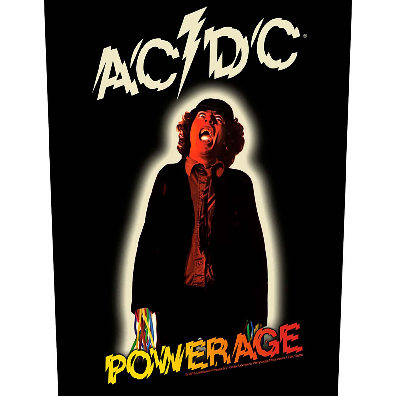 (エーシー・ディーシー) AC/DC オフィシャル商品 Powerage ワッペン パッチ 【海外通販】