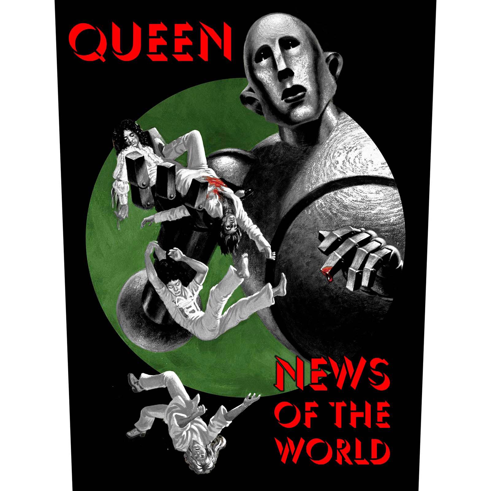 (クイーン) Queen オフィシャル商品 News Of The World ワッペン パッチ 【海外通販】