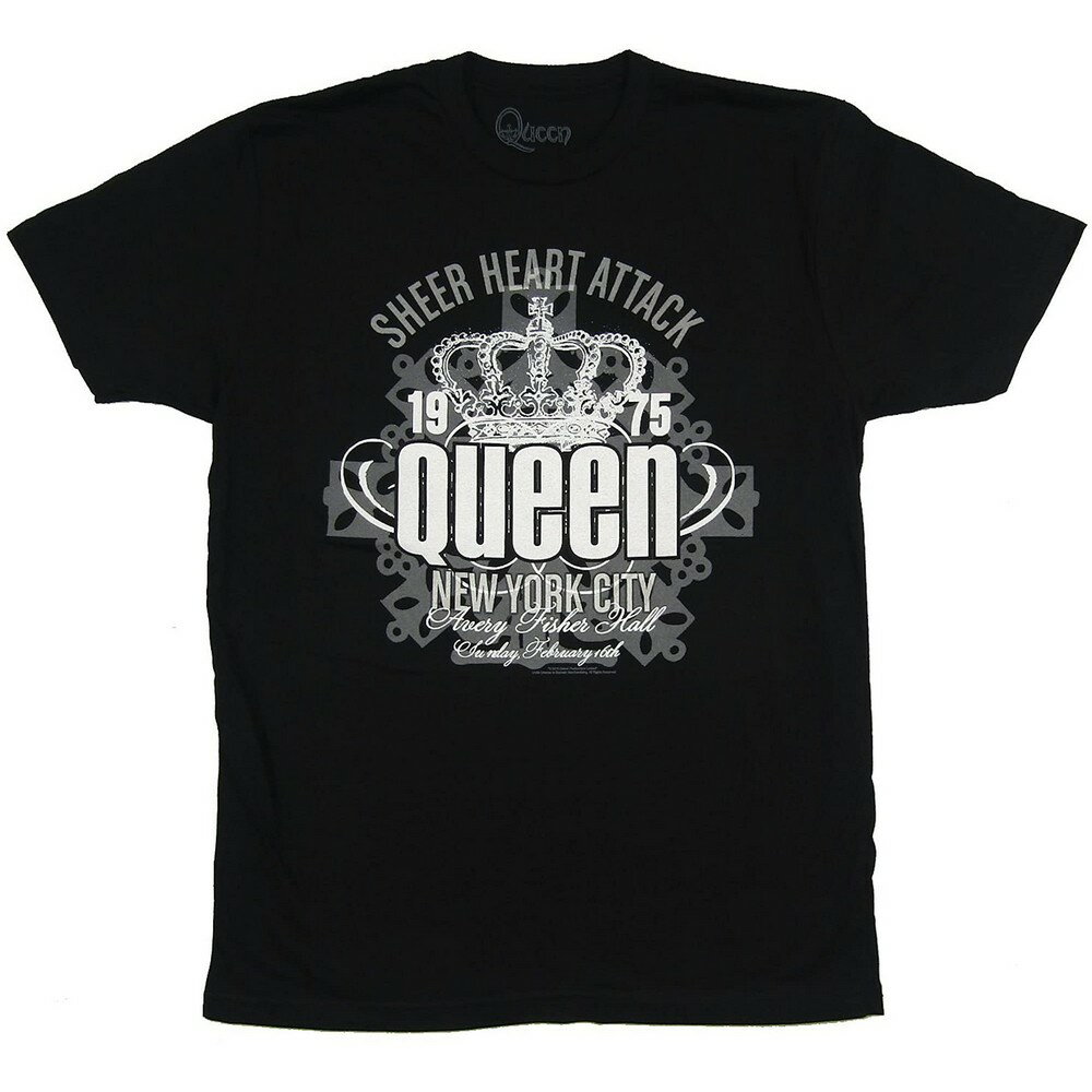 Rakuten - (クイーン) Queen オフィシャル商品 ユニセックス Sheer Heart Attack Tシャツ 半袖 トップス 【海外通販】