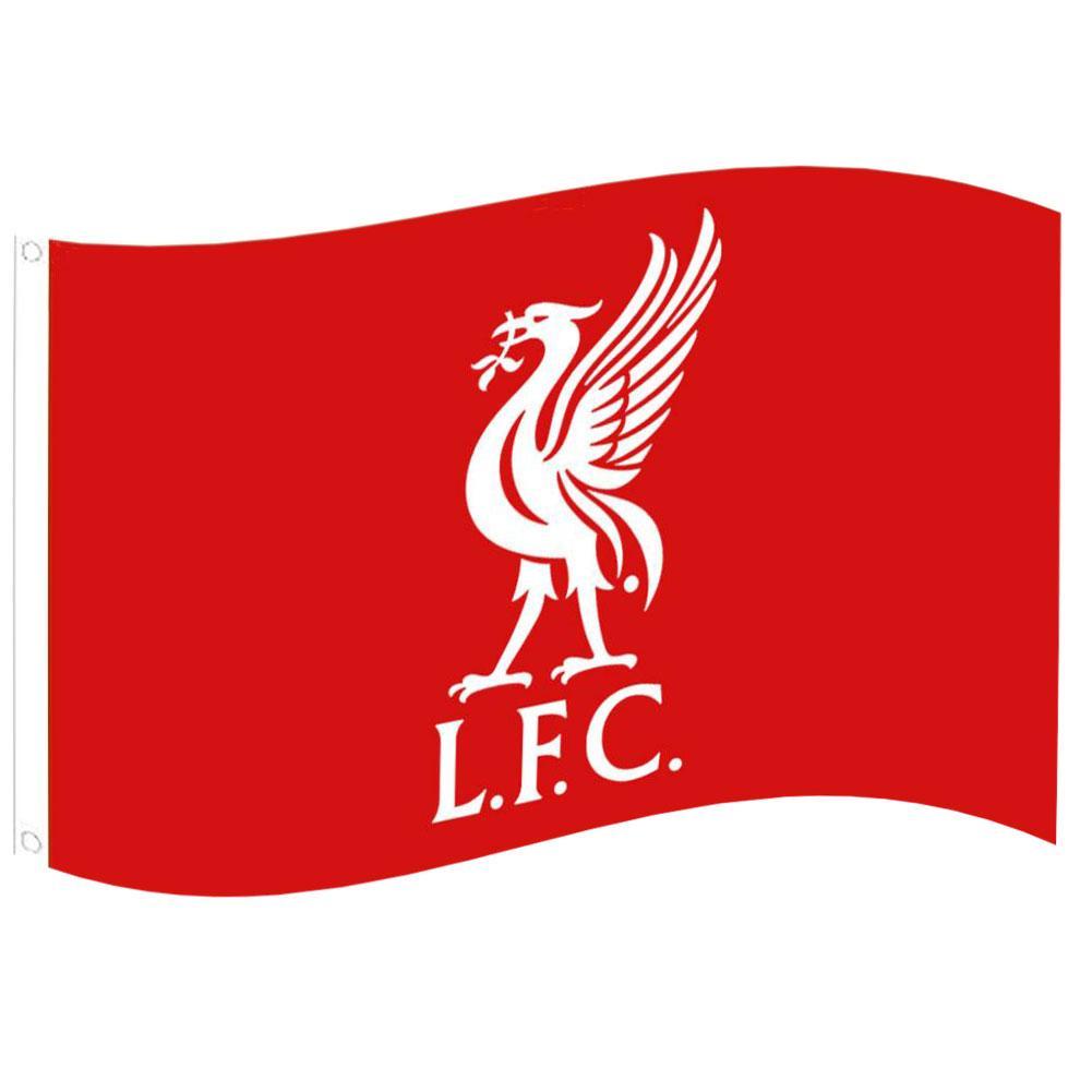リバプール・フットボールクラブ Liverpool FC オフィシャル商品 フラッグ 旗 壁飾り 【海外通販】