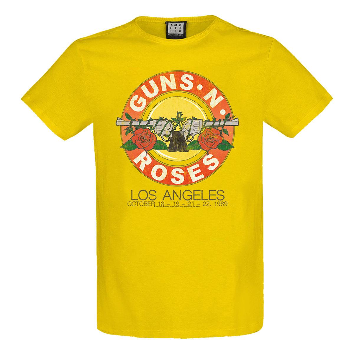 (ץե) Amplified ե뾦 ˥å Guns N Roses T Vintage Bullet Ⱦµ åȥ ȥåץ ڳΡ