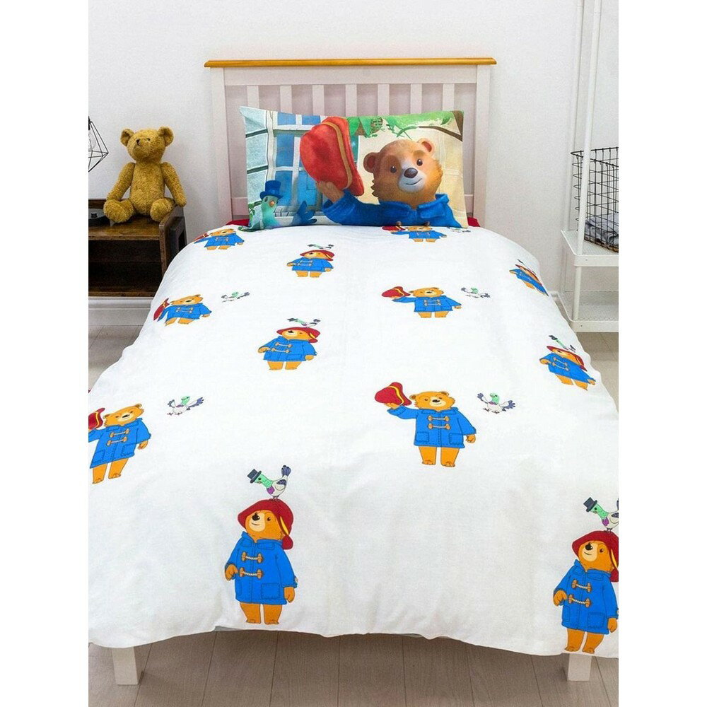 (くまのパディントン) Paddington Bear オフィシャル商品 掛け布団カバー・枕カバーセット 【海外通販】