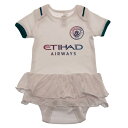 マンチェスター・シティ フットボールクラブ Manchester City FC オフィシャル商品 ベビー・赤ちゃん フリルチュチュ付き ボディースーツ ロンパース 【海外通販】