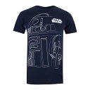 (スター・ウォーズ) Star Wars オフィシャル商品 キッズ・子供用 R2-D2 半袖 Tシャツ トップス 男の子 【海外通販】